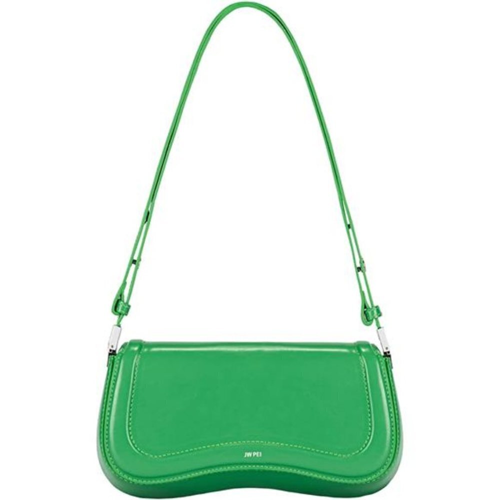 Stylish Vegan Leather Shoulder Bag Women's - Picture 2 of 2